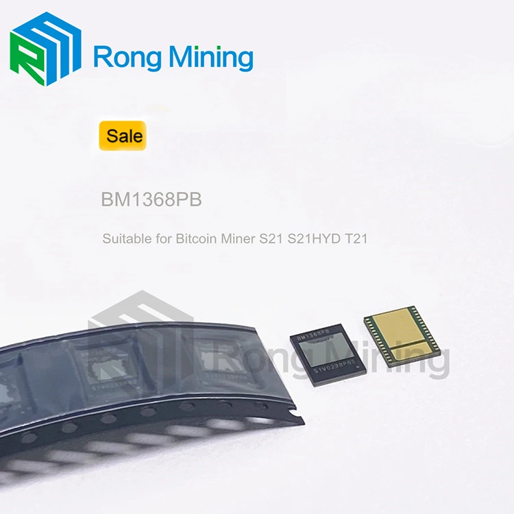 Antminer BM1368 BM1368PB BM1368AA T21 S21 S21HYDROマシンモデルのASICチップ