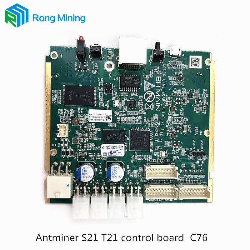 新しいAntminer S21 T21コントロールボードAMLOGIC C76 C81 A113D
